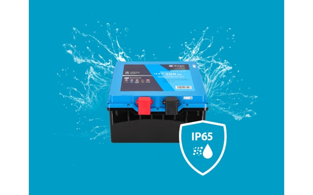 Berger LiFePO4 Lithium Untersitz Batterie Pro 300 Ah 12 V mit Bluetooth & Heizung