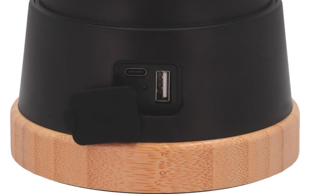 Berger Hopuni Pro LED Campinglaterne mit Powerbank- und Dimmfunktion matt schwarz