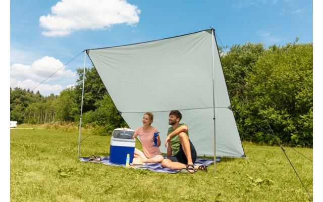 Berger Vela UV Tarp inkl. Keder & Aufstellstangen, 300 x 240 cm