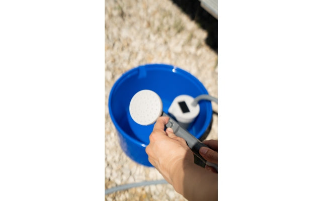 Berger Outdoor Dusche mit digitaler Anzeige