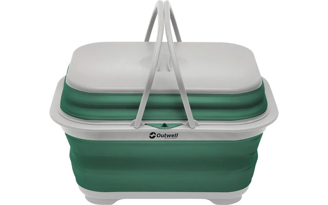 Outwell Collaps Washing Base Waschbecken mit Griff und Deckel 44 x 34 x 27 cm shadow green