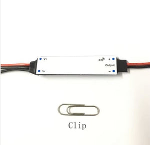 Mini Funkempfänger inkl. 2x Fernbedienung, LED-Dimmer, bis 36 Watt (V1 kompatibel)