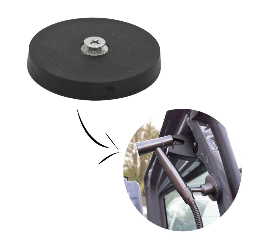Supporto magnetico per camper Queensize per set da doccia