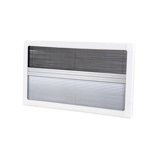 Verdunkelungssystem mit Innenrahmen für Carbest Fenster RW Style, Sichtschutz- und Moskitoschutz-Plissee
