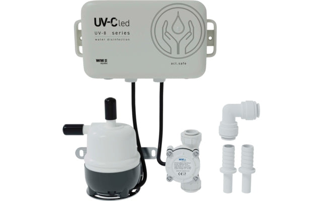 WM Aquatec UV-8 safe vollautomatische Wasser Desinfektionseinheit inkl. Meldeeinheit / Funktions- / V-Überwach.