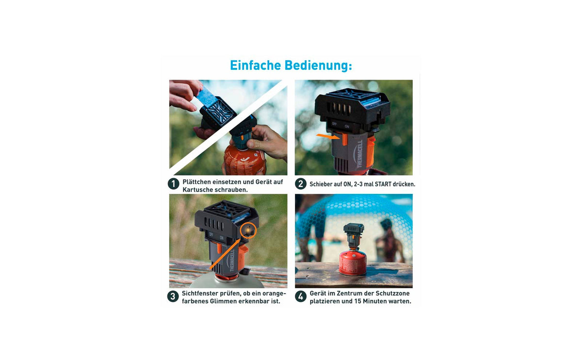 Thermacell MR-BP Backpacker PT-19 Insektenschutzgerät / Mückenabwehr