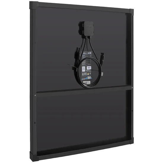 BSP 100C Nero Leggero | Modulo solare a contatto posteriore leggero con 100WP