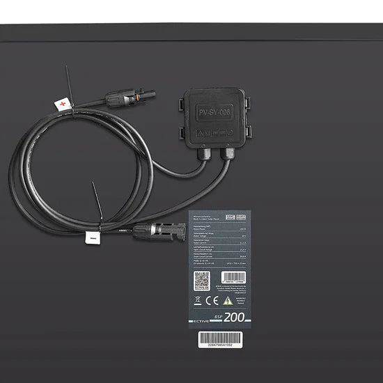 BSP 200 Black Lightweight | Panneau solaire léger Back Contact avec 200WP