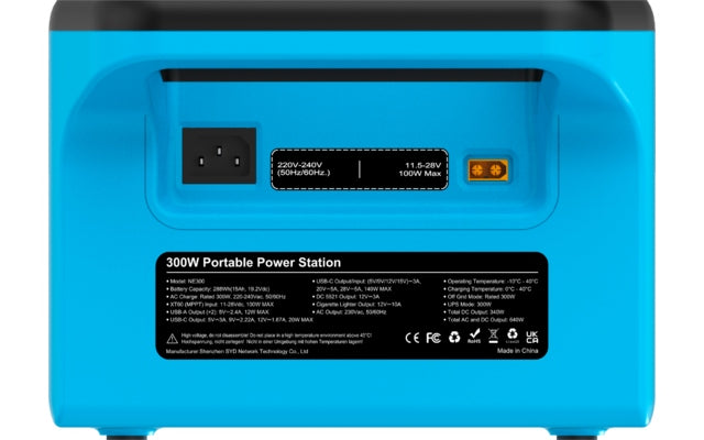 Berger Energy BEPS 300 tragbare Powerstation 288 Wh 300 W