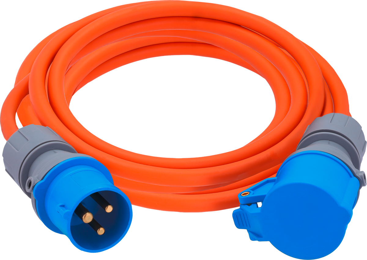 CEE-Stecker und CEE-Kupplung Detail
