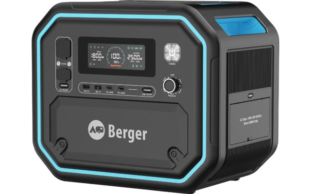 Berger Energy BEPS 2500 tragbare Powerstation 2.160 Wh 2.500 W