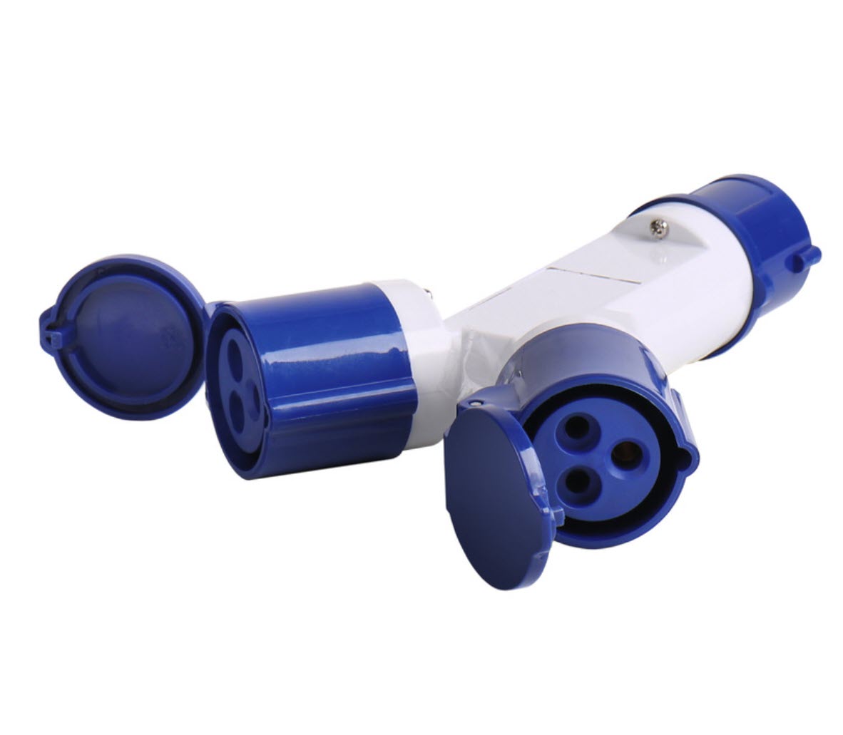 Carbest CEE-Stecker / 2-fach Verteiler