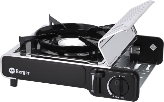 Berger Stromboli Kartuschenkocher mit Koffer 2.200 W