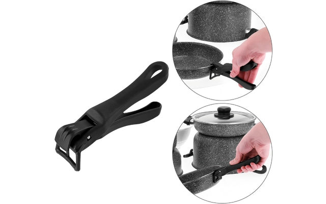 Berger Stone Rock Topfset in Granit-Optik mit Antihaftbeschichtung 10 tlg.