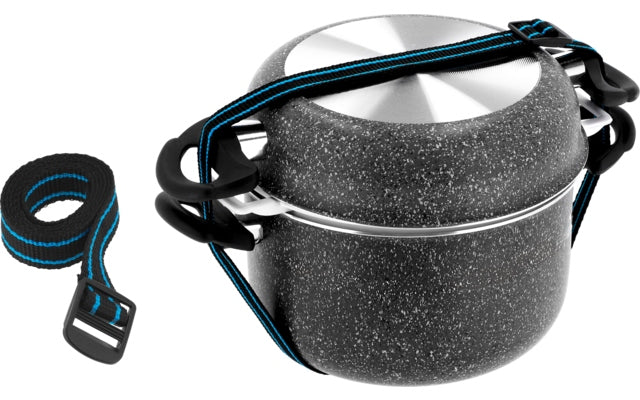Berger Stone Rock Topfset in Granit-Optik mit Antihaftbeschichtung 10 tlg.