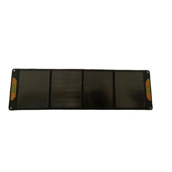 Valise solaire pliante 200W avec possibilité de connexion USB et régulateur de charge