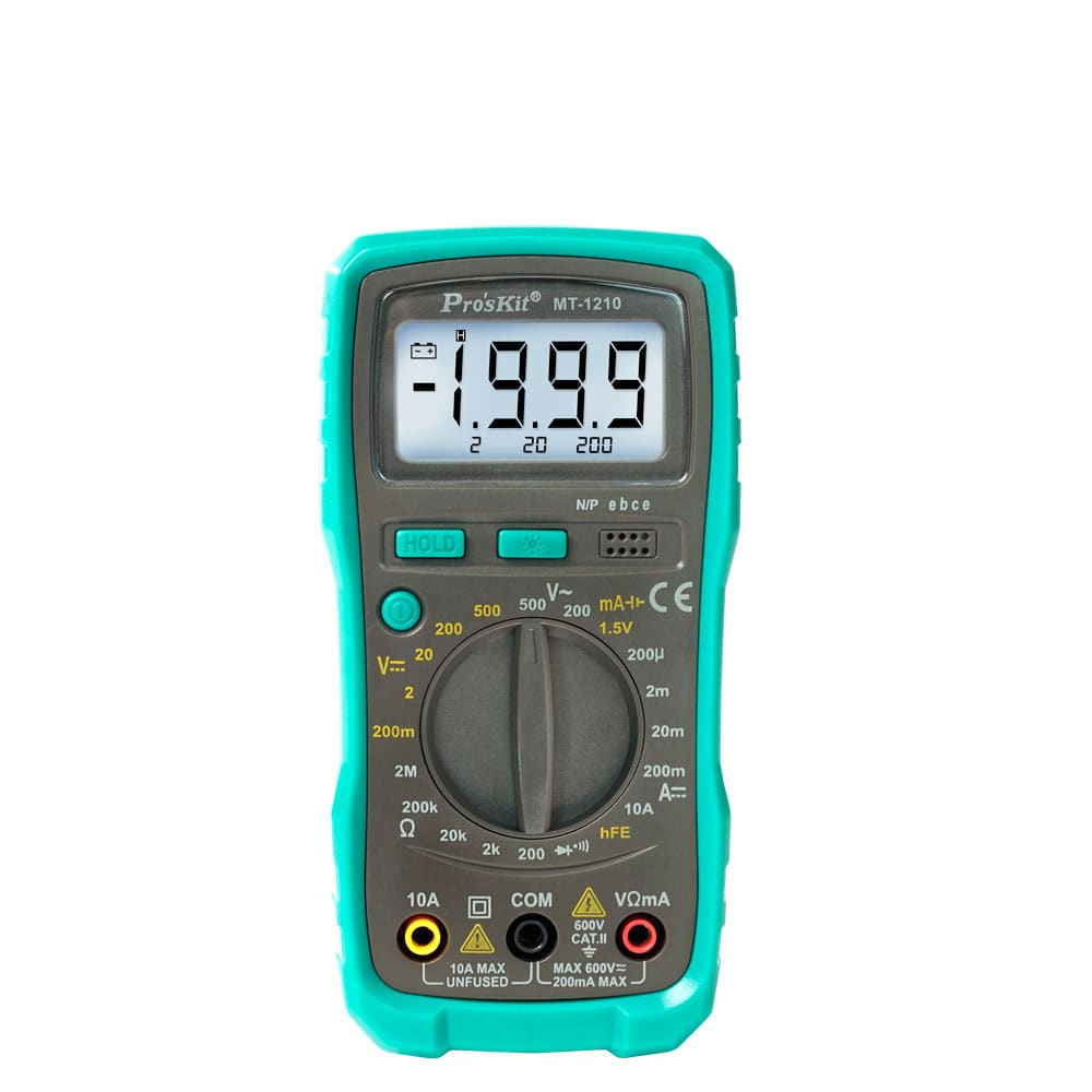 Pro'sKit MT-1210 Digital-Multimeter Frontansicht