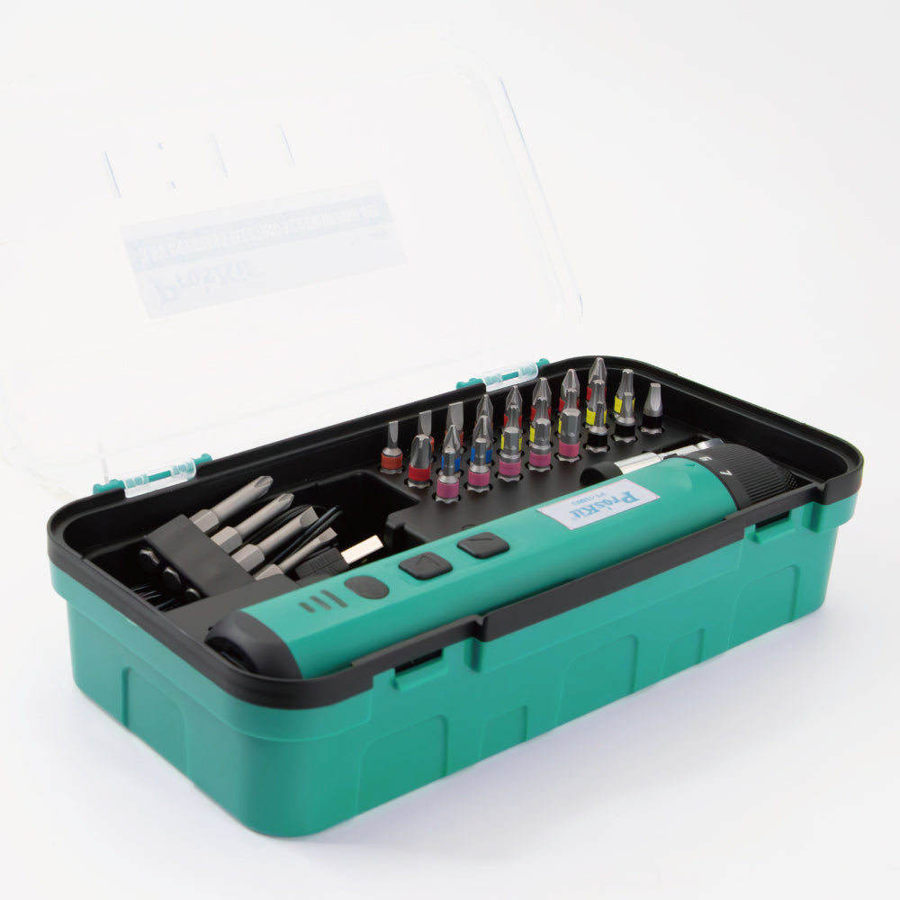 Pro'sKit PT-1366U Lieferumfang mit Aufbewahrungsbox