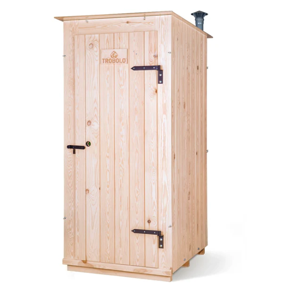 TROBOLO KersaBœm aus massivem Holz inkl. Toilette