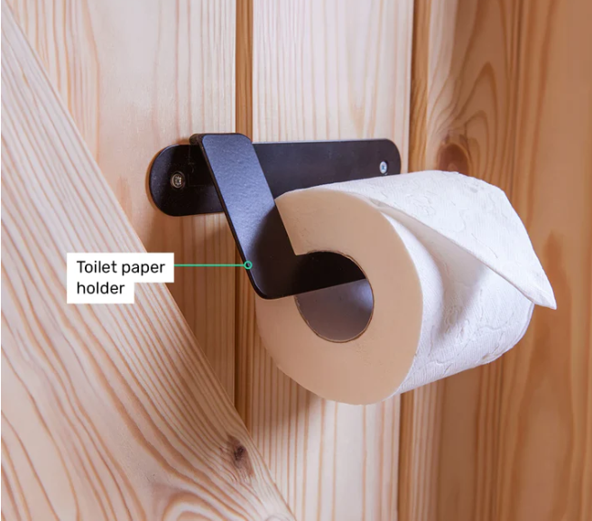 TROBOLO KersaBœm aus massivem Holz inkl. Toilette