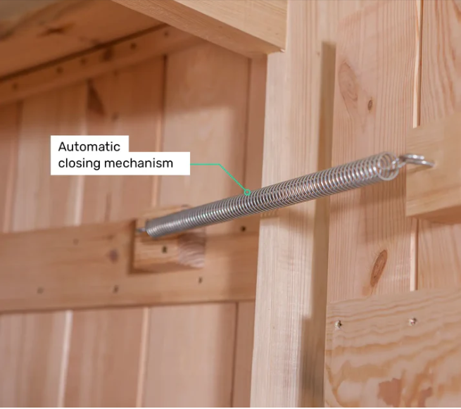 TROBOLO KersaBœm aus massivem Holz inkl. Toilette