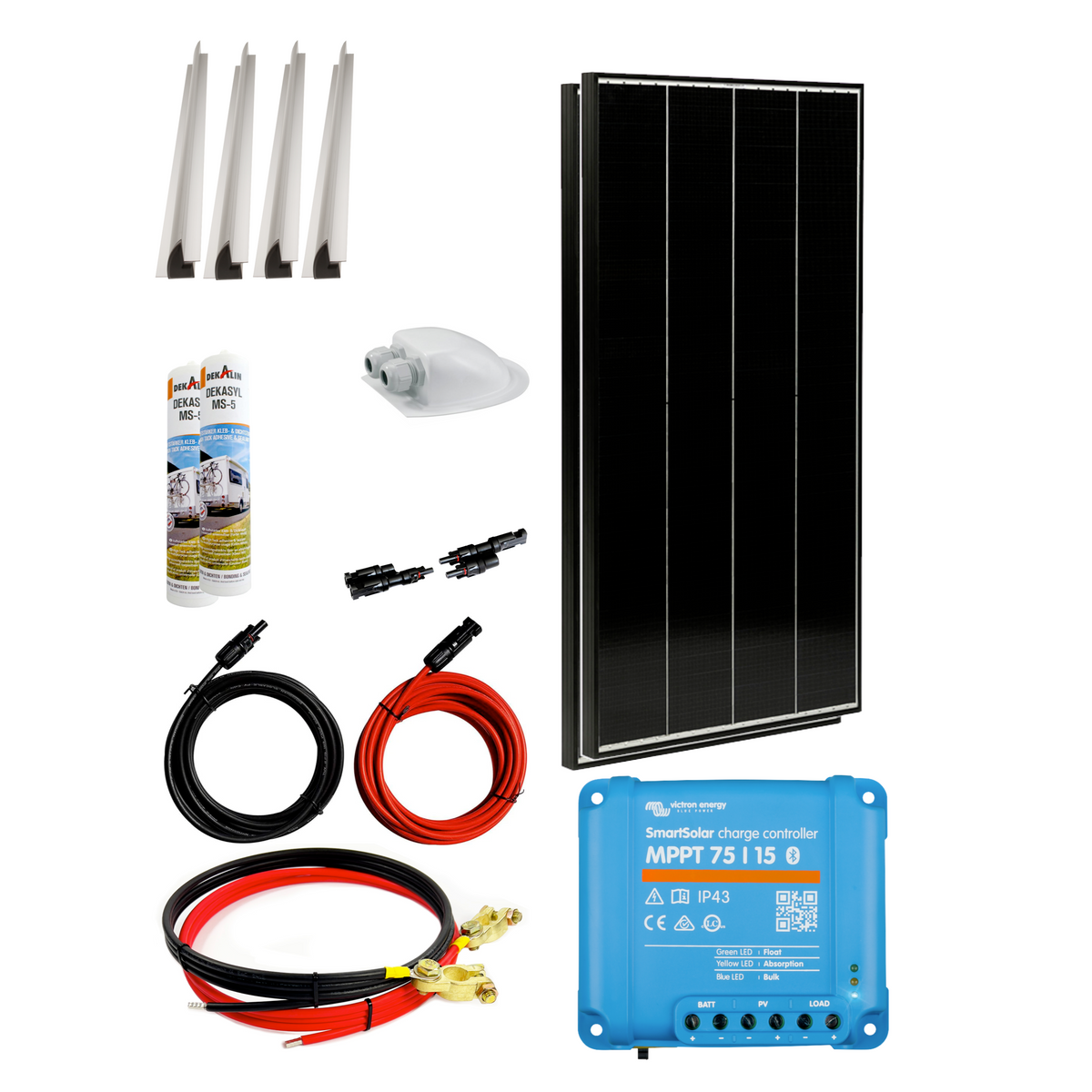 260 Watt Wohnmobil Camping Solaranlage 12 Volt SET
