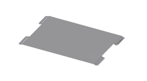 Abgebogenes Aluminium Blech für Solaranlage auf T5 / T6 Transporter, mit C-Nutenschiene