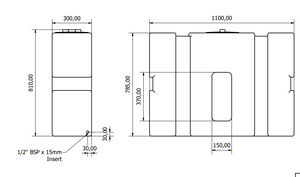 190 Liter Standtank