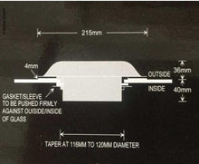 Laden Sie das Bild in den Galerie-Viewer, Edelstahl Solarventilator - Ø 215 mm   Lüften mit Sonnenenergie