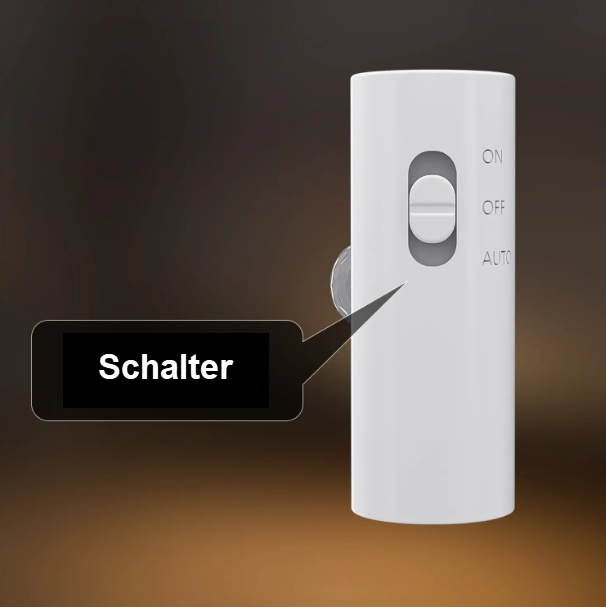 LED con sensore di movimento e lunga durata della batteria, USB-C