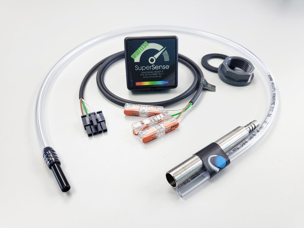 SuperSense Füllstandsanzeigen mit Bluetooth, verschiedene Ausführungen, programmierbar