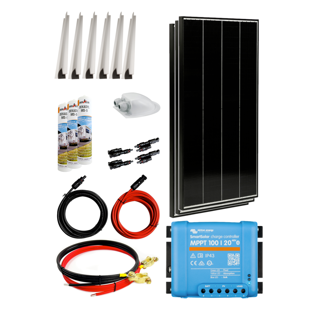 330 Watt Wohnmobil Camping Solaranlage 12 Volt SET