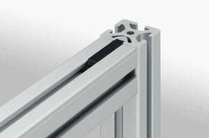 Automatik-Verbindungssatz 8 Abdeckblende, schwarz ähnlich RAL 9005