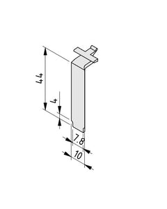 Automatik-Verbindungssatz 8 Abdeckblende, schwarz ähnlich RAL 9005