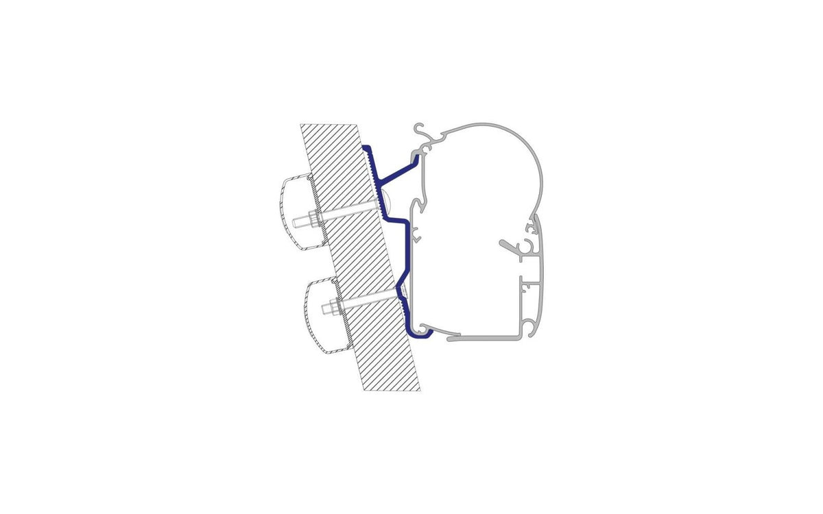 Dometic PerfectWall Adapter, für Wandmarkise, div. Fahrzeuge
