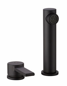 Zurigo - Line, Einbau Waschtischbatterie Wasserhahn mit 10mm Schlauchanschluss ausziehbar