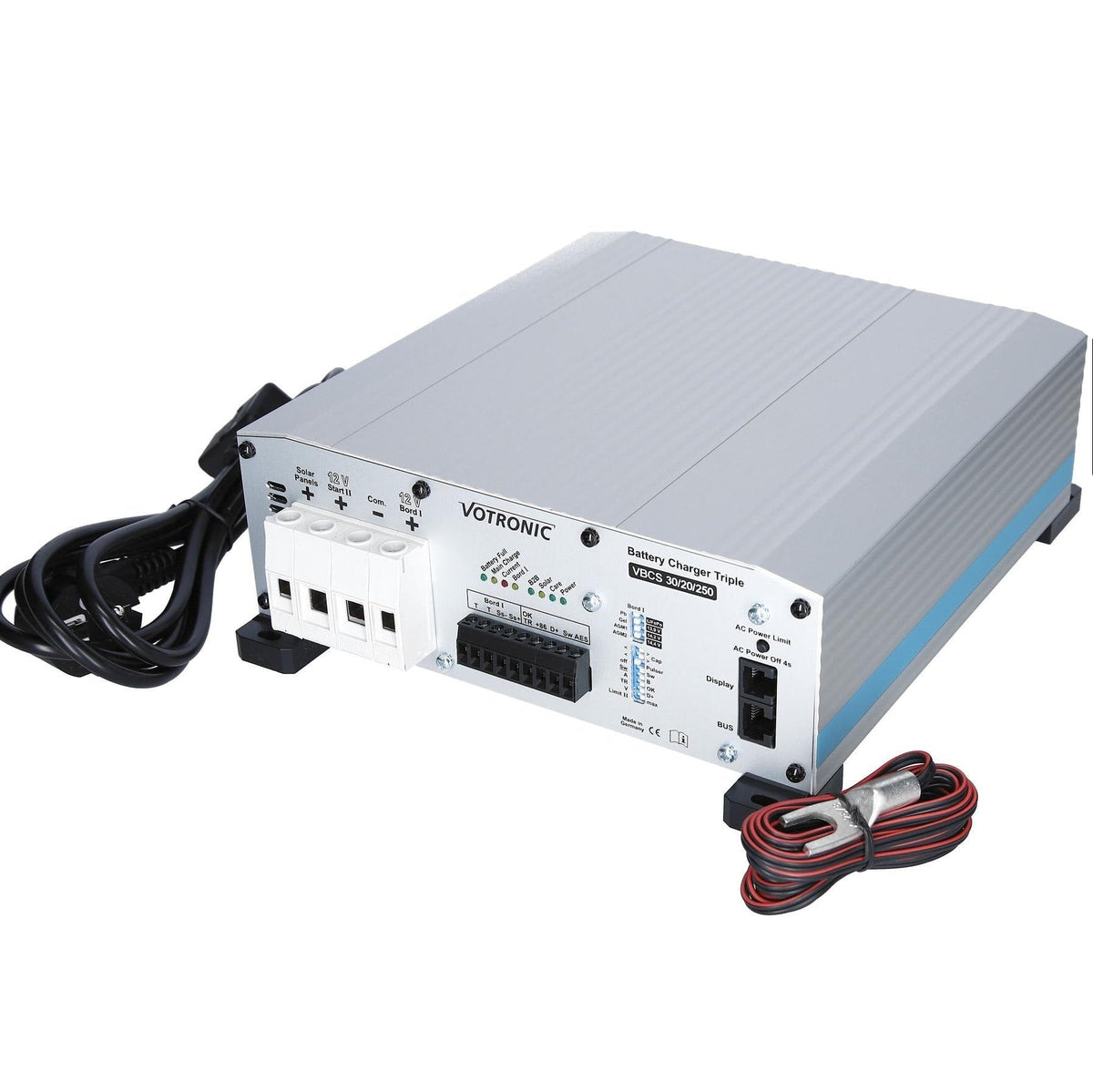 Votronic VBCS Triple 30/20/250 Battery Charger, Ladebooster, MPPT Solar und Ladegerät in einem (3242)
