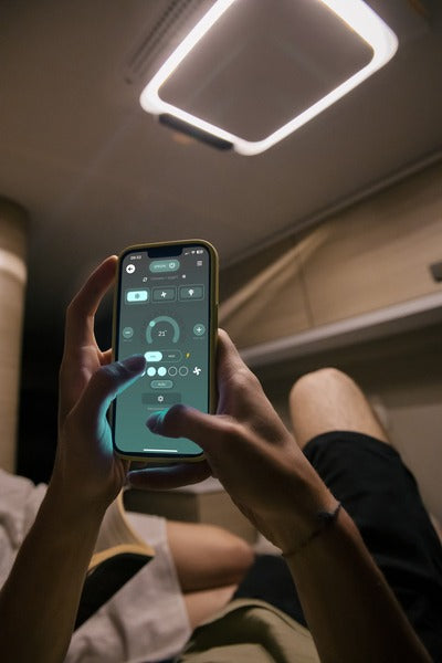 Diffusor 12-V-Klimaanlage Plein-Aircon - Ringlight Variante (Version 2, 2024)