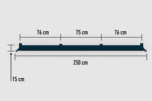 BENT Universal Fahrzeugadapter in 2 Längen