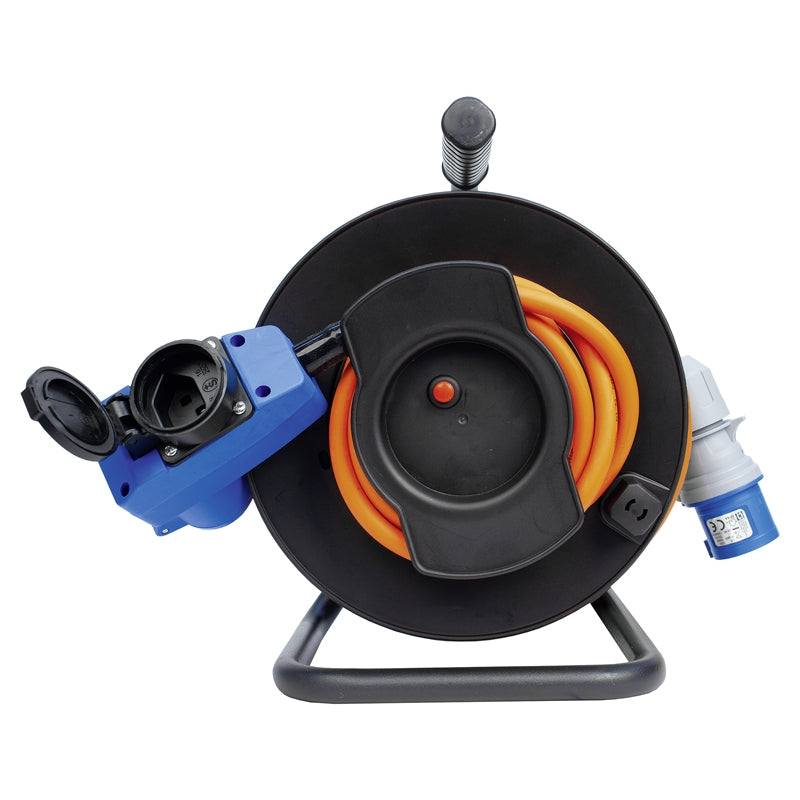 Steffen Kabelrolle 3G2.5mm² 15m sw, GdV