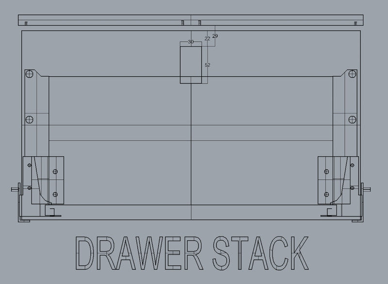 Serrure à ressort 36 x 59 mm pour épaisseur de porte 12 - 18 mm - Chrome mat