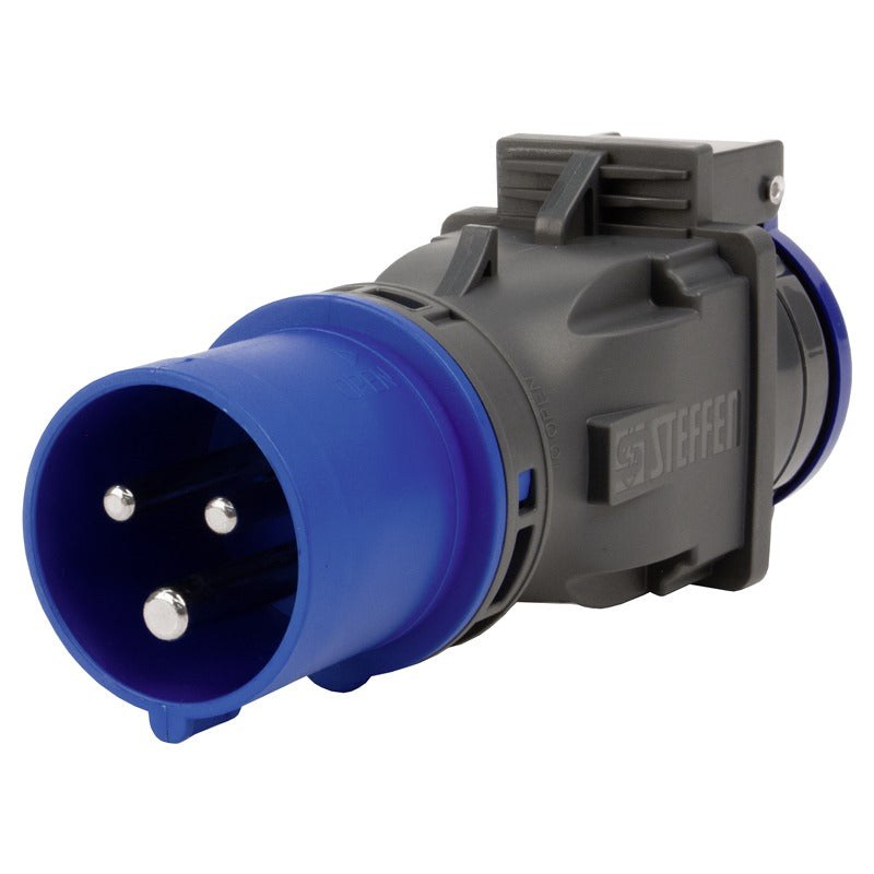 Adapter CEE 16/3 (IP44) - T23 (IP55) (Schweizer Steckdose)