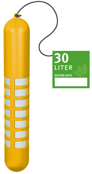 Certec 3in1 Kapsel 30 Liter mit Nylonschnur und Kontrollplakette