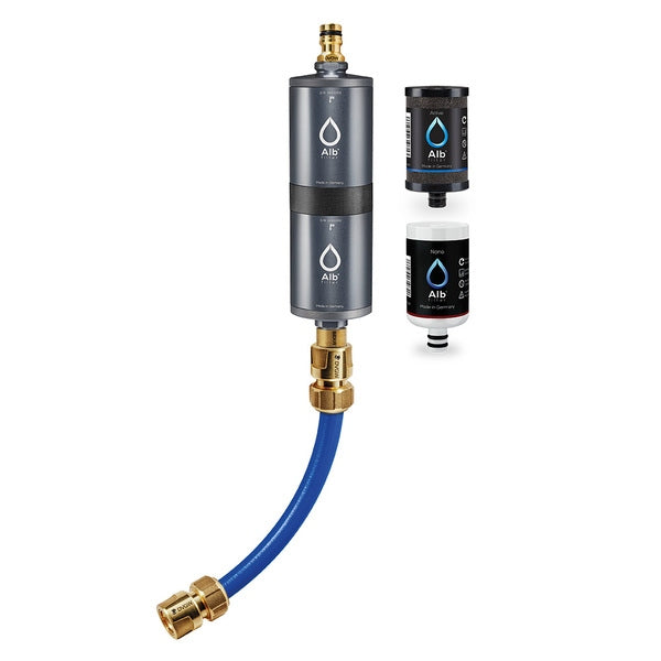 Alb Filter FUSION Active und Nano - Campingset MOBIL Titan Grau