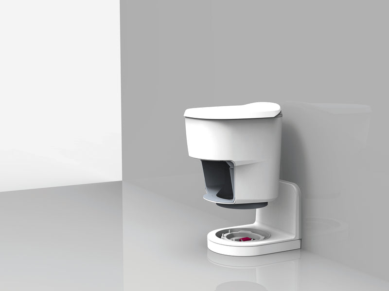 Clesana C1 - toilettes sans eau avec adaptateur en L