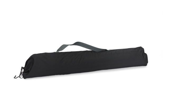 Berger Roya Alu-Bambus Rolltisch schwarz 110 x 70 cm