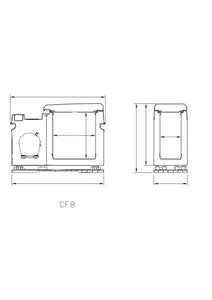 CabCooler 8 12/24-V-Kompressor-Kühlbox - 8 l