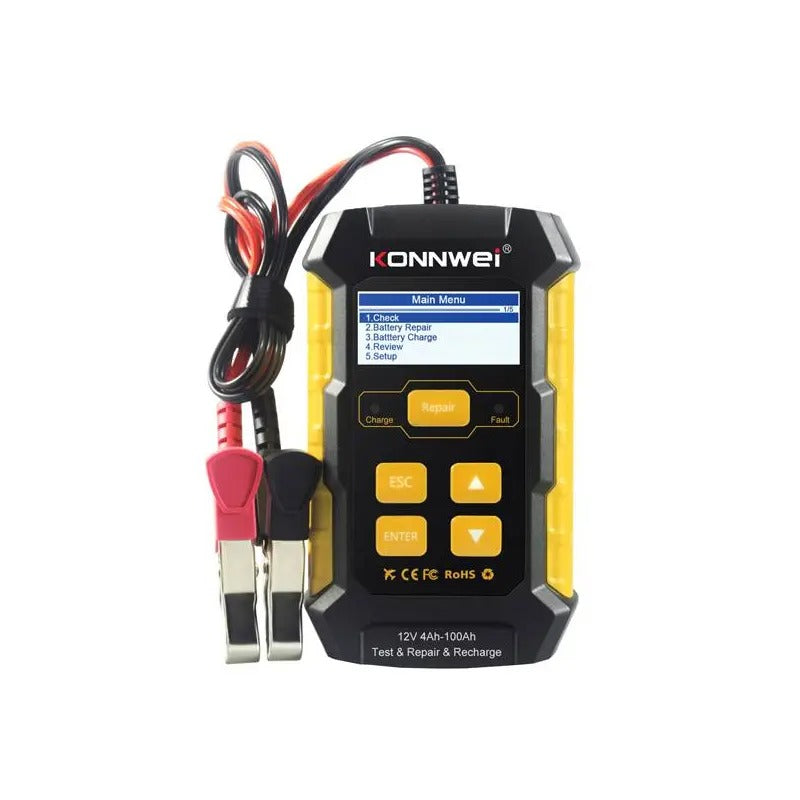 KONNWEI KW510 Batterieladegerät – 12 V DC / 5–6 A / passend für HeatBox