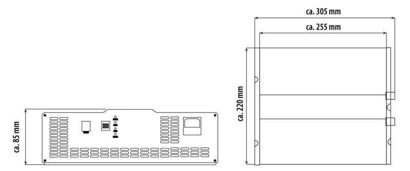 Caricabatterie da 12V 60A Gel/ AGM / Piombo / LiFePo4, extra forte