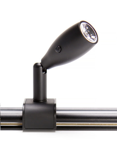 2-in-1 LED Aufbau-Linienleuchte inklusive zwei verschiebbaren LED-Spots
